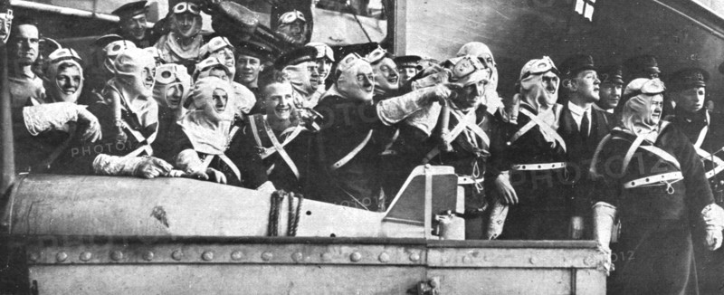 'La Reddition de la Flotte Allemande; A bord des navires anglais designes pour aller..., 1918. Creator: Unknown.