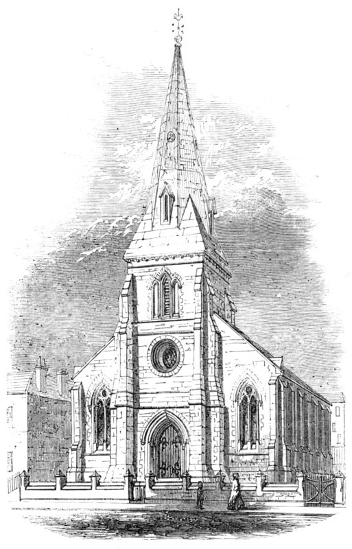 New Congregational Chapel at Hobart Town, 1857. Creator: Unknown.