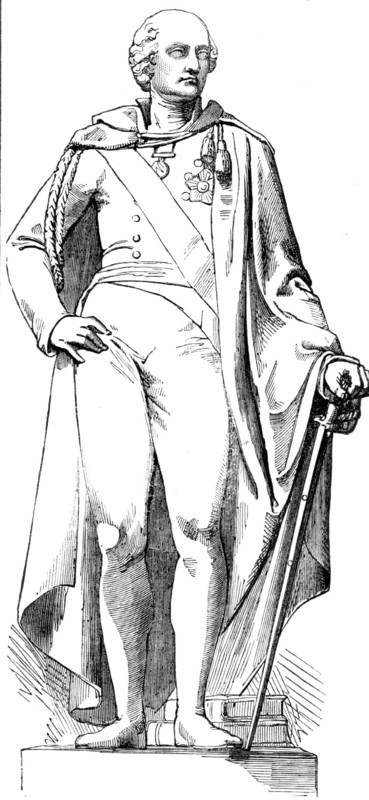 Statue of Sir John Malcolm, in Westminster Abbey, 1857. Creator: Unknown.