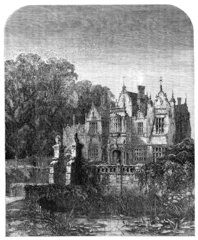Under Green Leaves - Lullingsworth, drawn by S. Read, 1857. Creator: Henry Duff Linton.