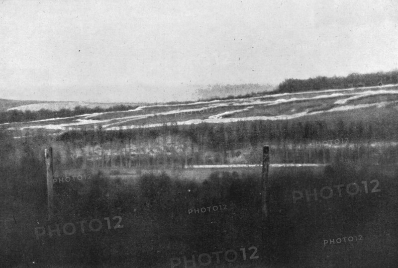 'La Bataille de la Somme; avant l'offensive de la Somme: Les positions allemandes de..., 1916. Creator: Unknown.