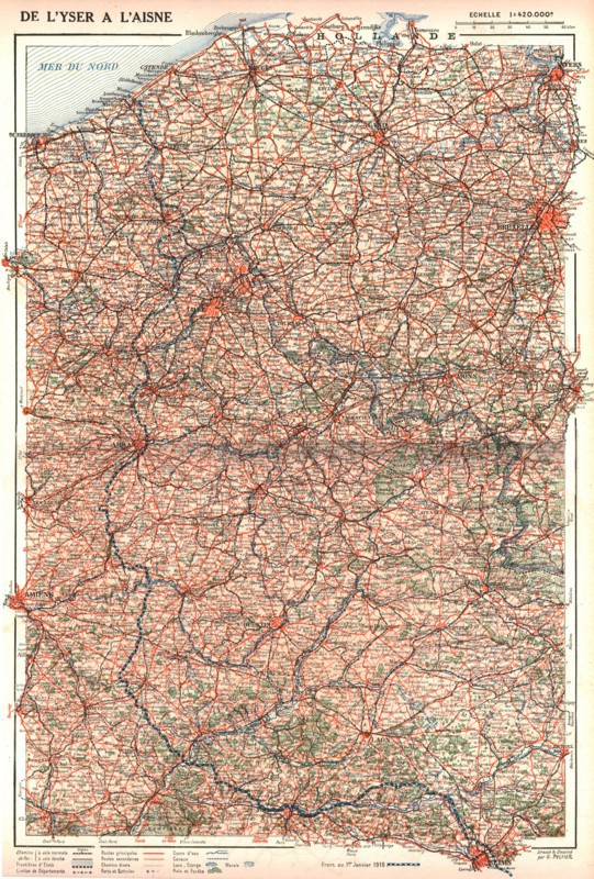 ''La Bataille de la Somme; De L'Yser a L'Aisne', 1916. Creator: Unknown.