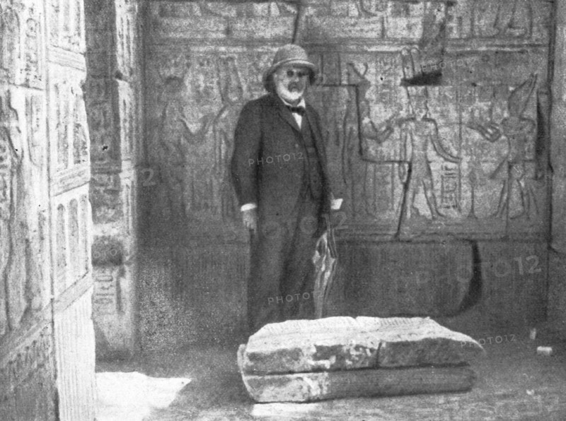 'M. Gaston Maspero; L'egyptologue Maspero, photographie en janvier 1912 alors qu'il..., 30 juin 1916 Creator: Unknown.