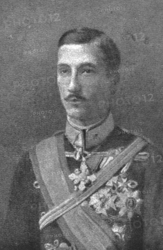 ''La capitulation Bulgare; Le prince Boris, en faveur de qui son pere, le tsar Ferdinand..., 1918. Creator: Unknown.