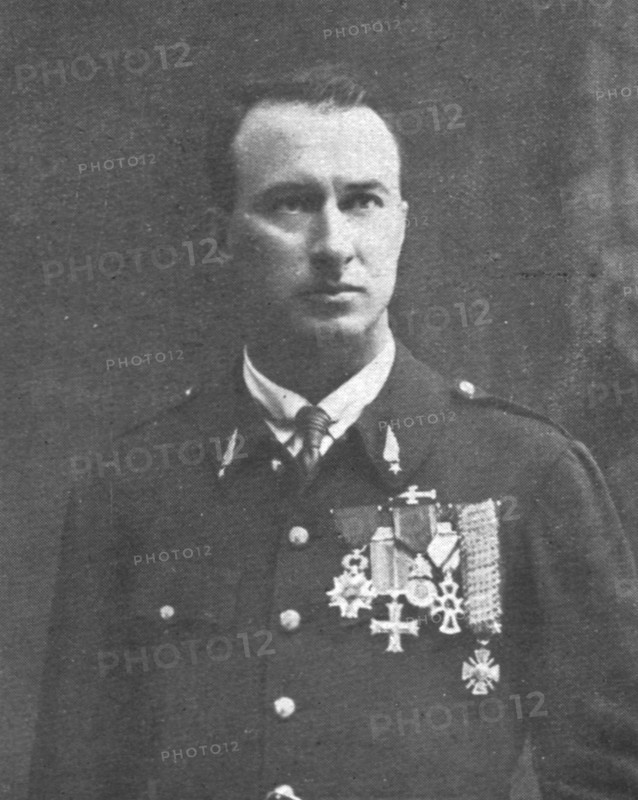 ''Combat Aerien; Parmi les forces alliees aerienes; Maurice Boyau, tue le 16 septembre 1918', 1918. Creator: Unknown.
