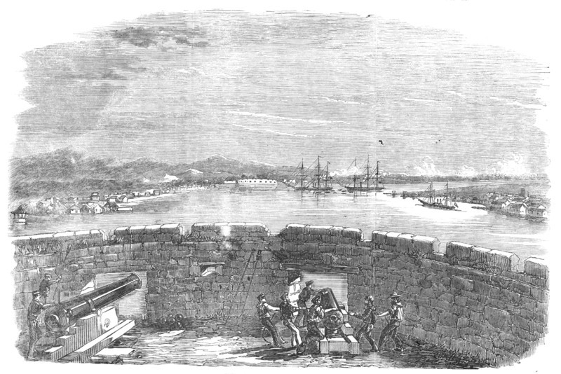 The War with China - Interior of the Dutch Folly Fort, 1857. Creator: Unknown.