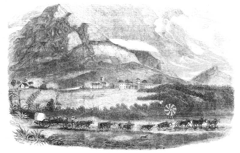The Royal Observatory, Cape Town, 1857. Creator: Hare.