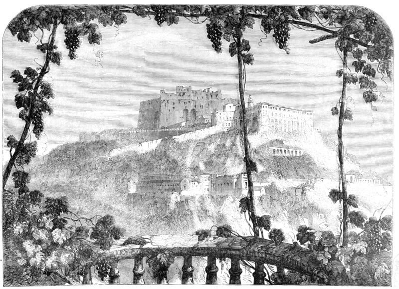 The Castle of St. Elmo, Naples, 1857. Creator: Unknown.