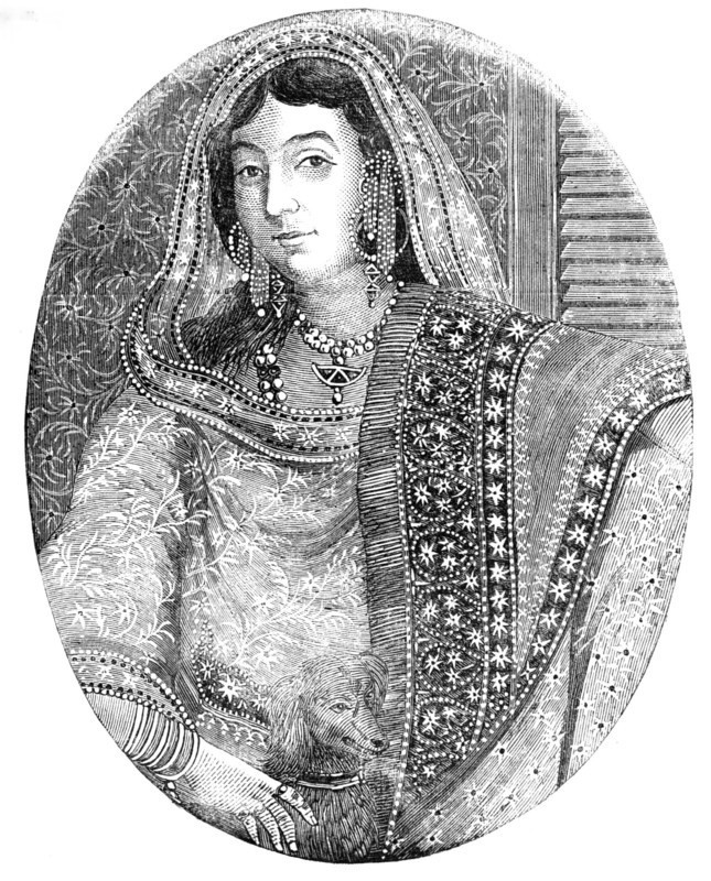The Queen of Nepaul, 1857. Creator: Unknown.