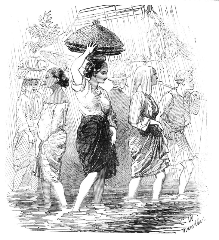 The Rainy Season, Manilla, 1857. Creator: C. W..