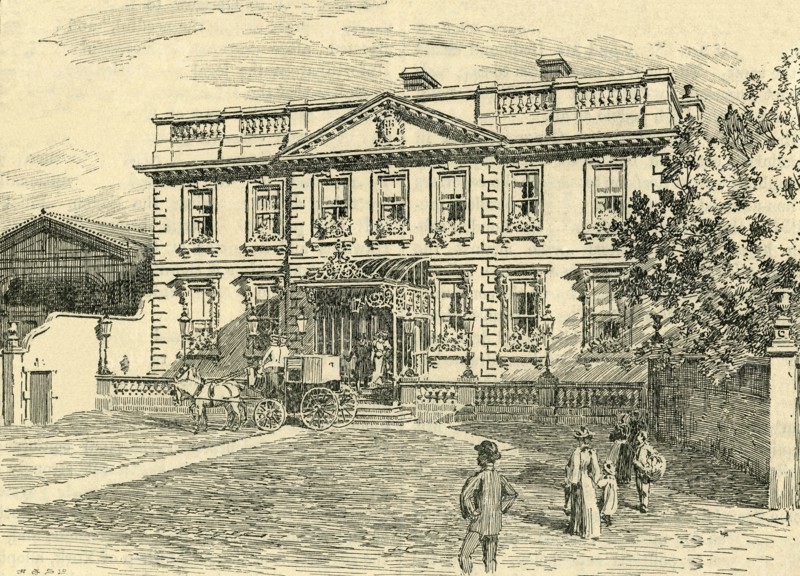 'The Mansion House, Dublin', c1900. Creator: Unknown.