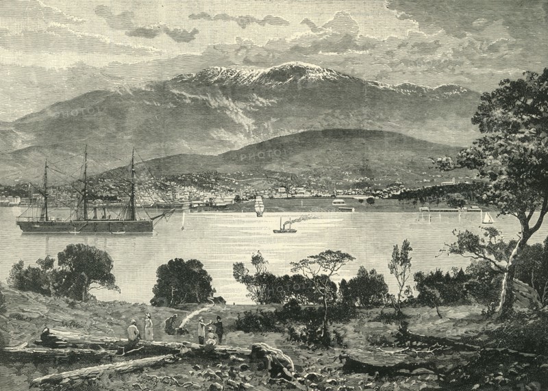 'Hobart, Tasmania', c1900. Creator: Unknown.