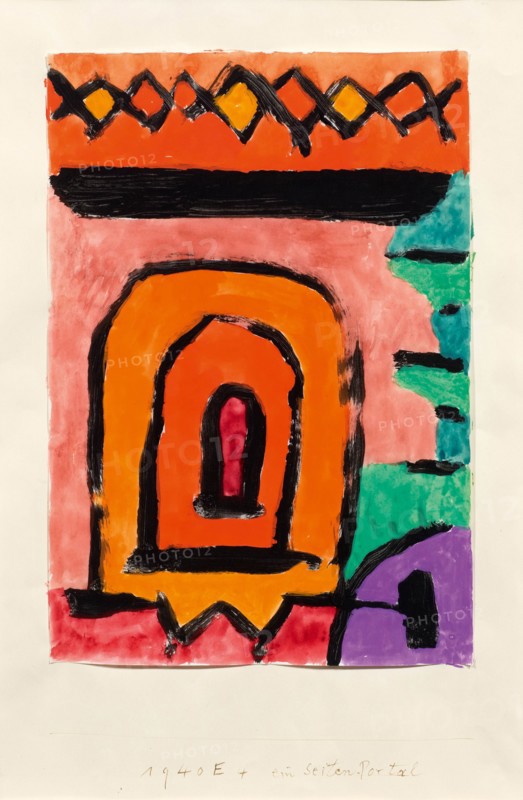 A side portal, 1940. Creator: Klee, Paul (1879-1940).