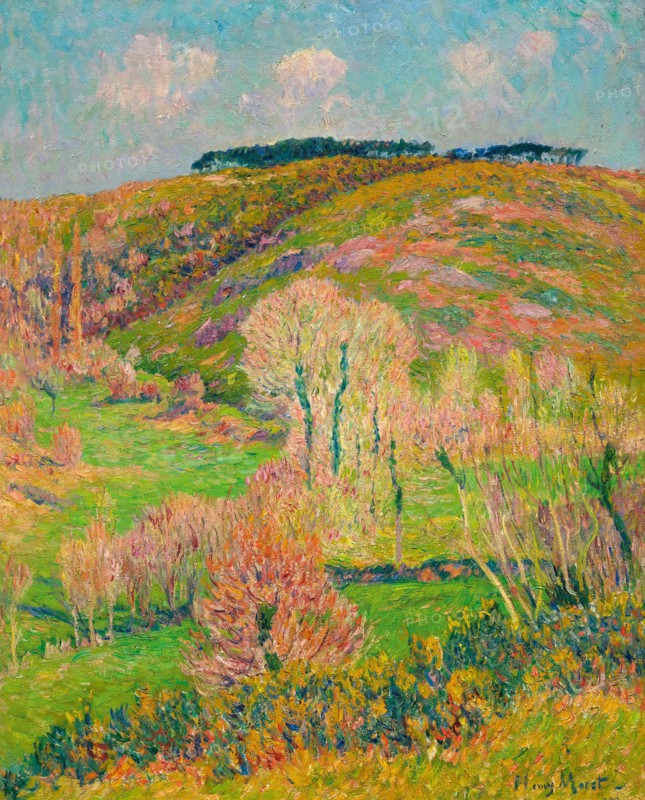 Avril en Bretagne, 1900. Creator: Moret, Henry (1856-1913).