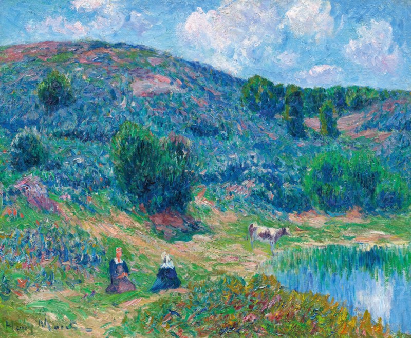 La Lande de Saint Guénolé, c.1902. Creator: Moret, Henry (1856-1913).