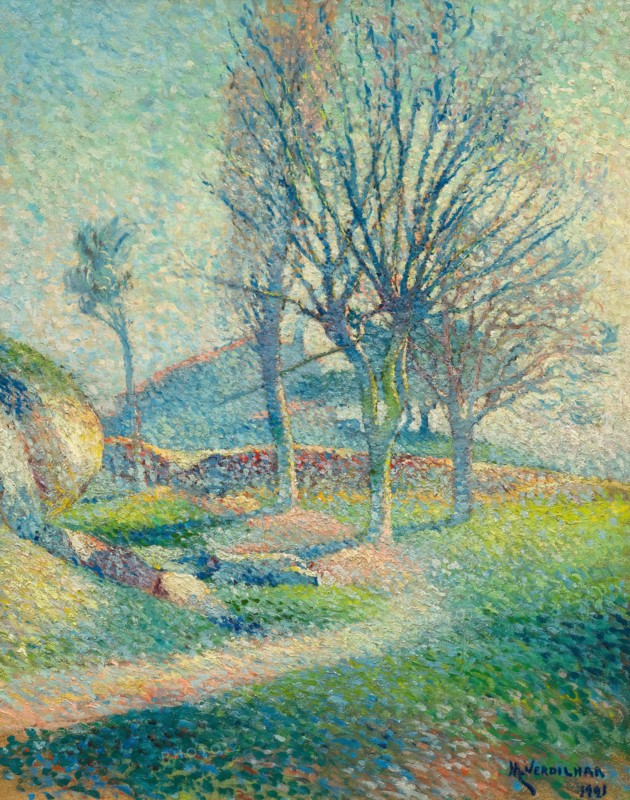 Paysage de Provence, 1921. Creator: Verdilhan, Louis Mathieu (1875-1928).