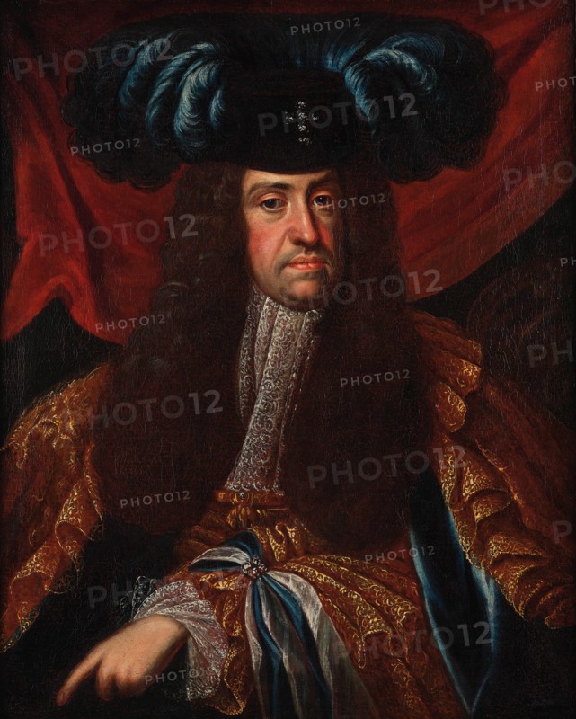 Portrait of Charles VI (1685-1740), Holy Roman Emperor, ca 1720. Creator: Anonymous.