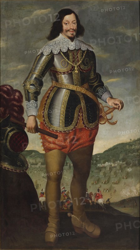 Portrait of Emperor Ferdinand III (1608-1657), First Half of 17th cen.. Creator: Luycx, Frans (1604-1668).