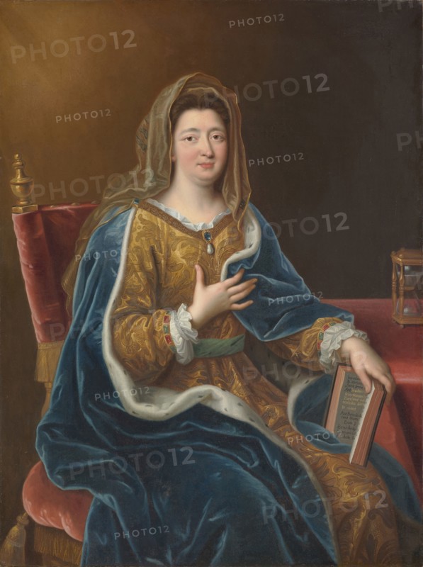 Portrait of Françoise d'Aubigné, Marquise de Maintenon (1635-1719), after 1694. Creator: Mignard, Pierre (1612-1695).