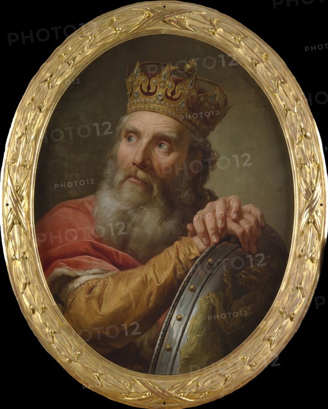 Portrait of King Casimir III the Great (1310-1370), 1768-1771. Creator: Bacciarelli, Marcello (1731-1818).