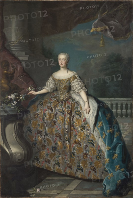 Portrait of Maria Teresa Rafaela (1726-1746), Infanta of Spain, c.1745. Creator: Anonymous.