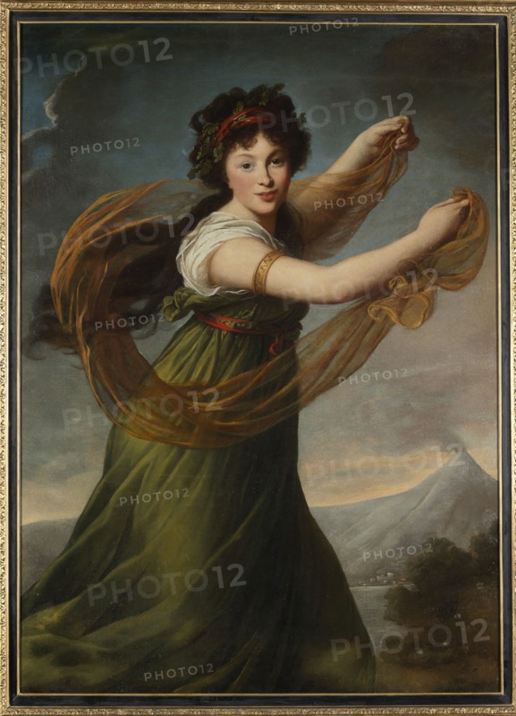 Portrait of Pelagia Sapieha (1775-1846) née Potocka, 1794. Creator: Vigée Le Brun, Louise Élisabeth (1755-1842).