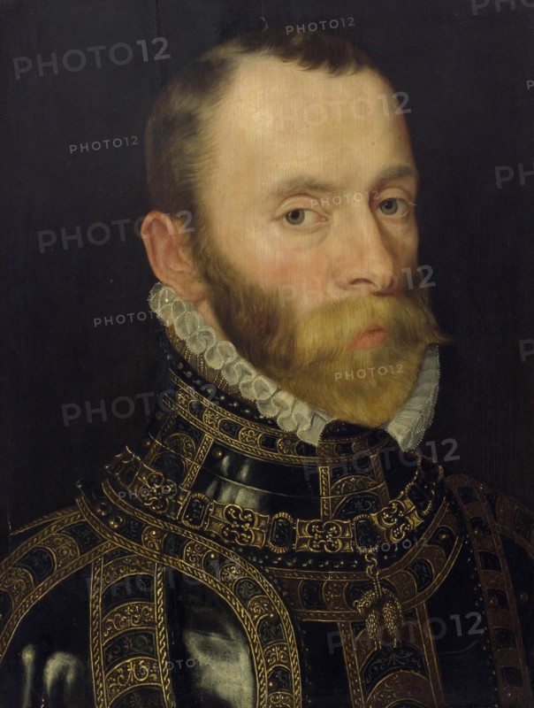Portrait of Philip II de Montmorency, Count of Horn (ca 1518-1568). Creator: Key, Adriaen Tomasz (1544-1589).