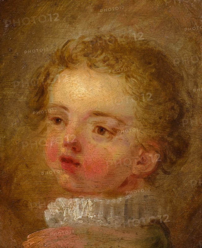 Portrait of Prince Octavius of Great Britain (1779-1783). Creator: Greuze, Jean-Baptiste (1725-1805).