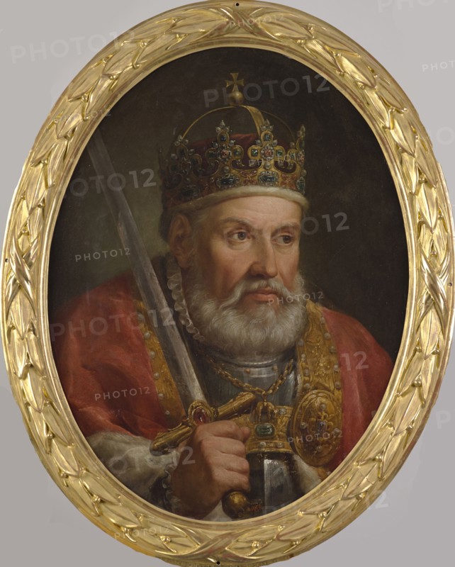 Portrait of Sigismund I of Poland (1467-1548), 1768-1771. Creator: Bacciarelli, Marcello (1731-1818).