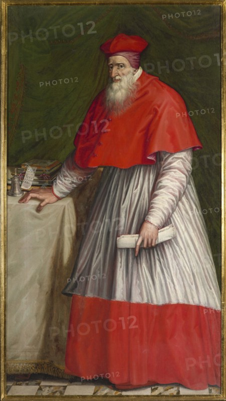 Portrait of Stanislaus Hosius (1504-1579), 1575. Creator: Anonymous.