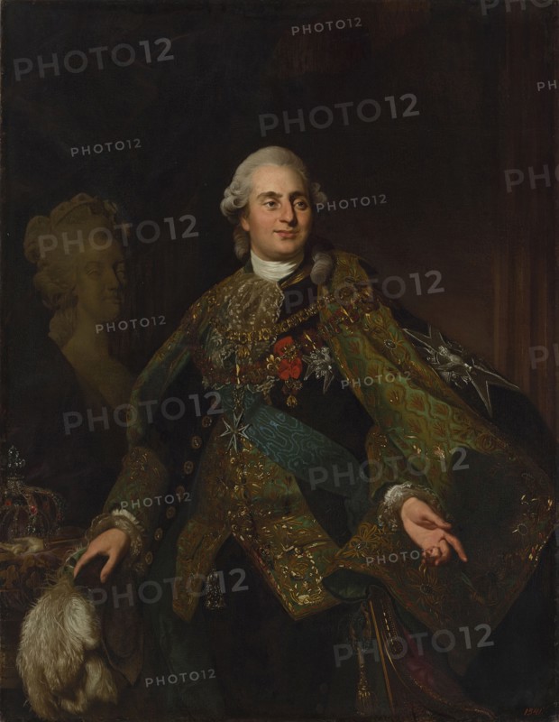 Portrait of the King Louis XVI (1754-1793), 1782-1783. Creator: Roslin, Alexander (1718-1793).