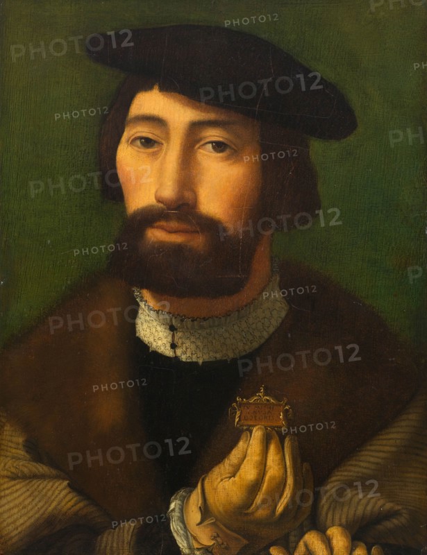 Portrait of the poet Janus Secundus (1511-1536). Creator: Gossaert, Jan (ca. 1478-1532).