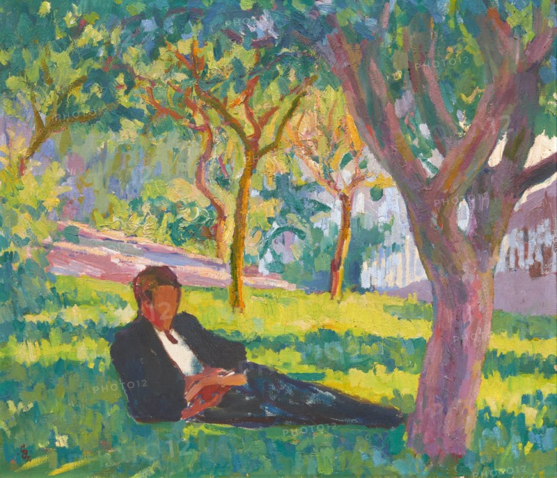 Spring Afternoon, 1923-1924. Creator: Giacometti, Giovanni (1868-1933).