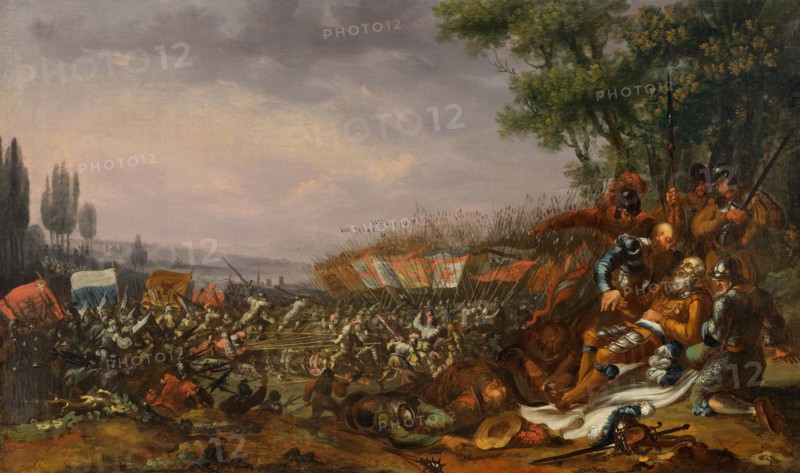The Battle of Sempach on 9 July 1386, 18th century. Creator: Anonymous.
