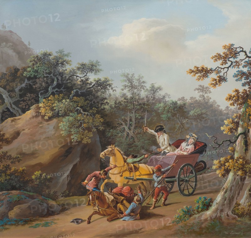 The Robbery, 1795. Creator: Landerset, Joseph, de  .