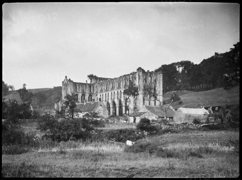 Rievaulx Abbey, Rievaulx, Ryedale, North Yorkshire, 1924-1929. Creator: Marjory L Wight.
