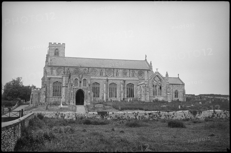 St Margaret's Church, Cley Green, Cley Next the Sea, North Norfolk, Norfolk, 1932. Creator: Marjory L Wight.