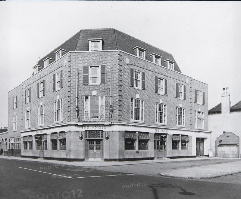 Angel Tavern, Fore Street, Edmonton, Enfield, Greater London Authority, 1930-1934. Creator: Unknown.