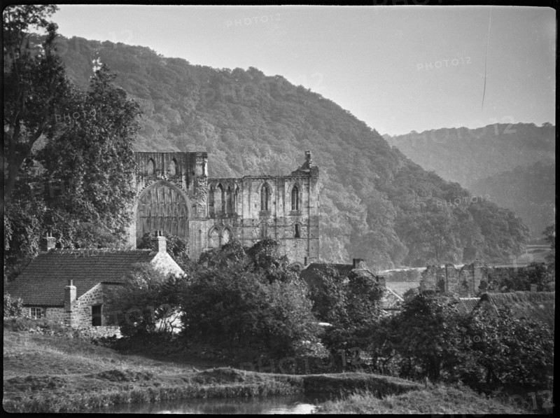 Rievaulx Abbey, Rievaulx, Ryedale, North Yorkshire, 1924-1929. Creator: Marjory L Wight.