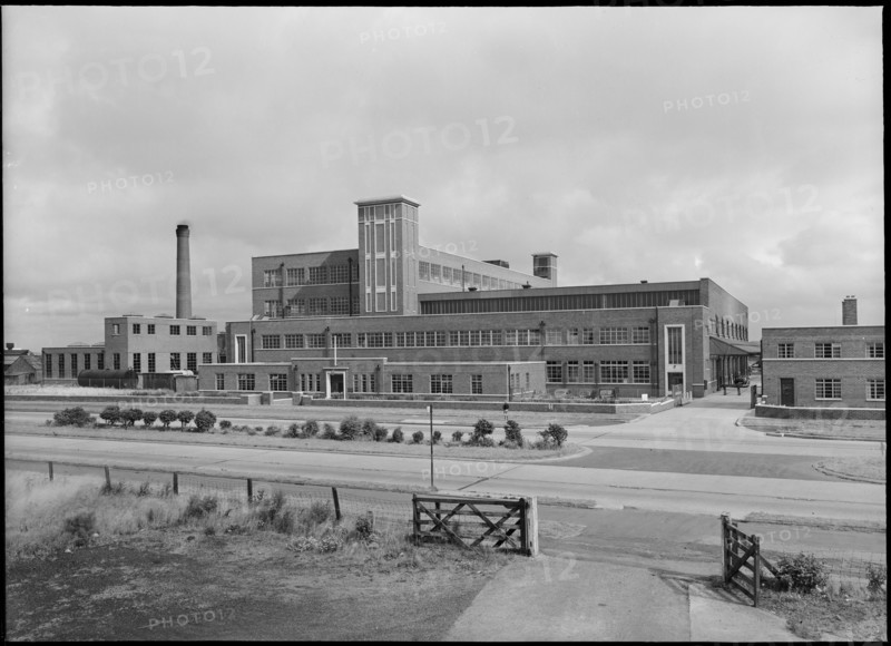 British Enka Limited, Ormskirk Road, Aintree, Aintree Village, Sefton, 1950-1959. Creator: Margaret F Harker.