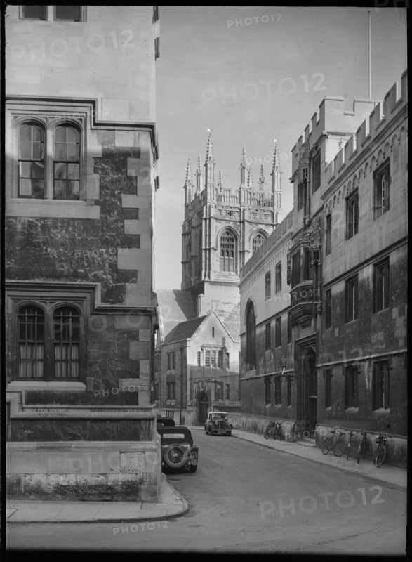 Merton Street, Oxford, Oxfordshire, 1945-1960. Creator: Margaret F Harker.