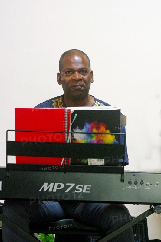 Basil Hodge Quintet, Jazz Africa, Loughton Methodist Church, Loughton, Apr 2023. Creator: Brian O'Connor.