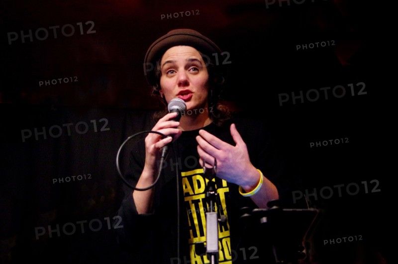 Giulia Marelli, Aaron Liddard Quintet, Verdict Jazz Club, Brighton, East Sussex, 25 Mar 2023. Creator: Brian O'Connor.
