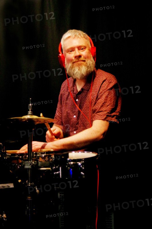 Eric Young, Aaron Liddard Quintet, Verdict Jazz Club, Brighton, East Sussex, 25 Mar 2023. Creator: Brian O'Connor.