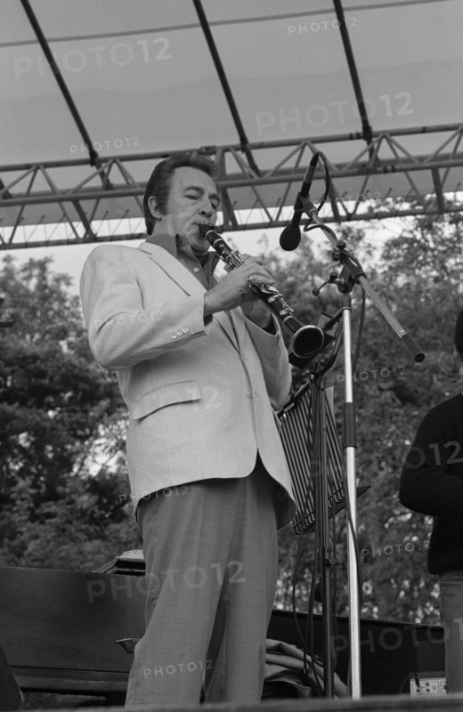 Buddy DeFranco, Capital Jazz Festival, Knebworth, July 1981. Creator: Brian O'Connor.