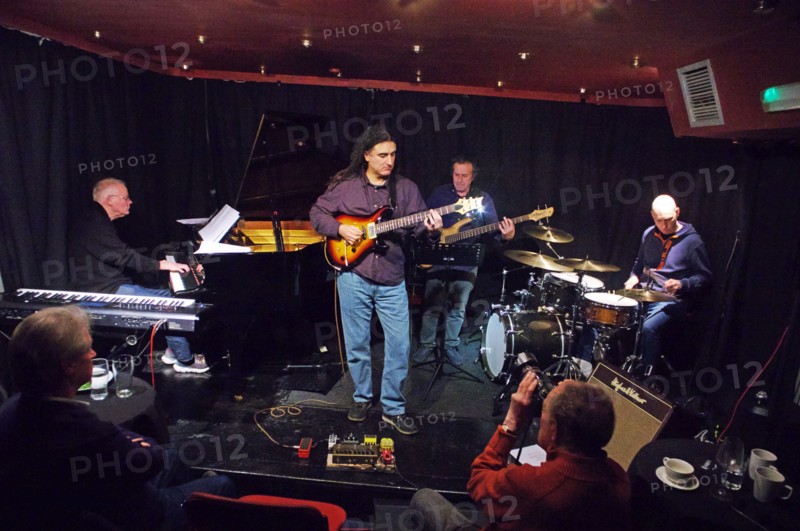 Davide Giovannini, Guillermo Hill, Andy Lafone..., Verdict Jazz Club, Brighton, E Sussex, Feb 2023. Creator: Brian O'Connor.