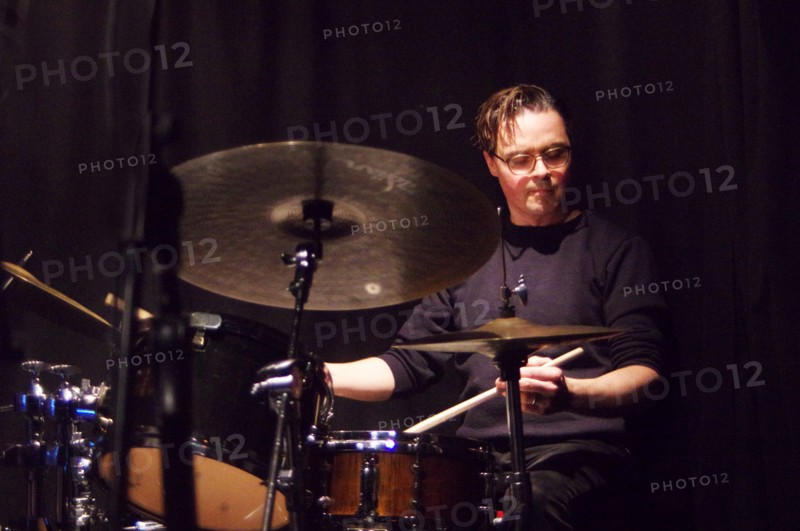 Darren Beckett, Mark Edwards Quartet, Verdict Jazz Club, Brighton East Sussex, 12 Feb 2023 Creator: Brian O'Connor.