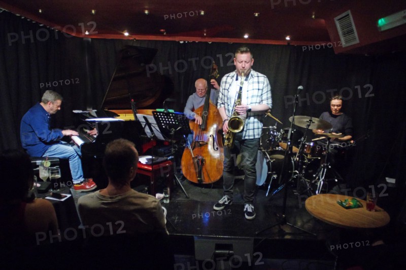 Mark Edwards Qt + Imogen Ryall, Verdict Jazz Club, Brighton, East Sussex, 12 Feb 2023. Creator: Brian O'Connor.