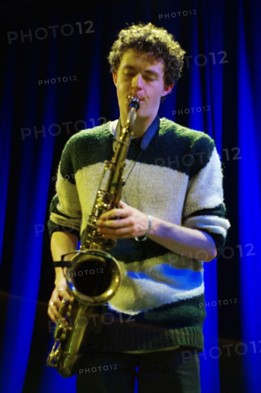 Jamie Leeming Quintet, Ropetackle Arts Centre, Shoreham by Sea, West Sussex, Feb 2023. Creator: Brian O'Connor.