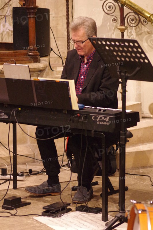 Terry Seabrook, St Andrews Church, Hove, East Sussex, 14 Oct 2022. Creator: Brian O'Connor.